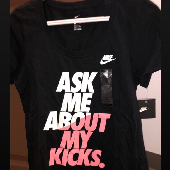 Nike Ask Me About my Kicks Tee - Picture 1 of 1